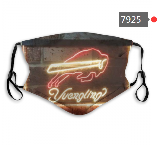 NFL 2020 Buffalo Bills #4 Dust mask with filter->nfl dust mask->Sports Accessory